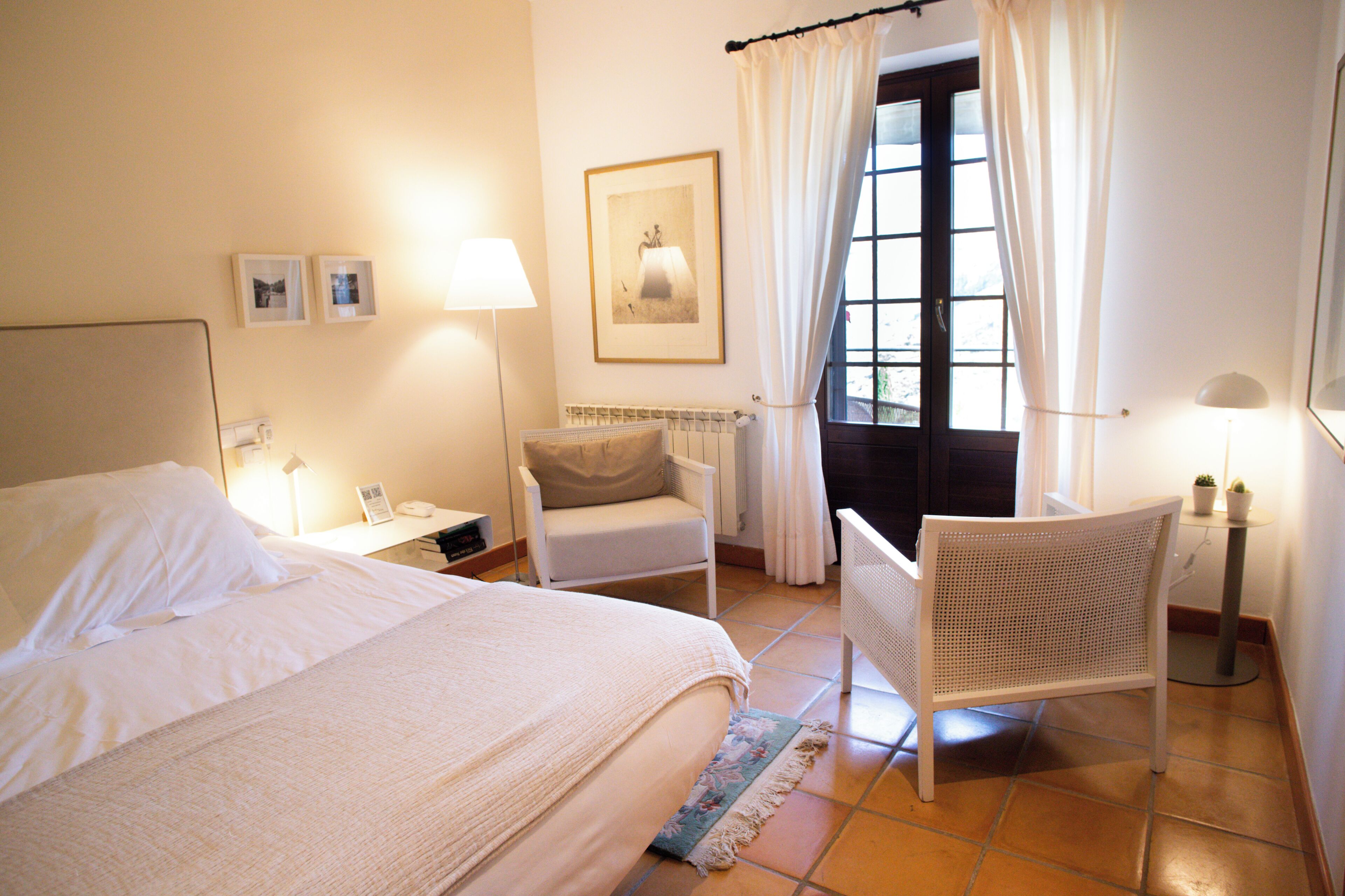 Comfort-dobbeltværelse - balkon - bjergudsigt | Egyptiske bomuldslagner, premium-sengetøj, dundyner
