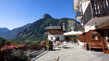 Terrasse sur le toit