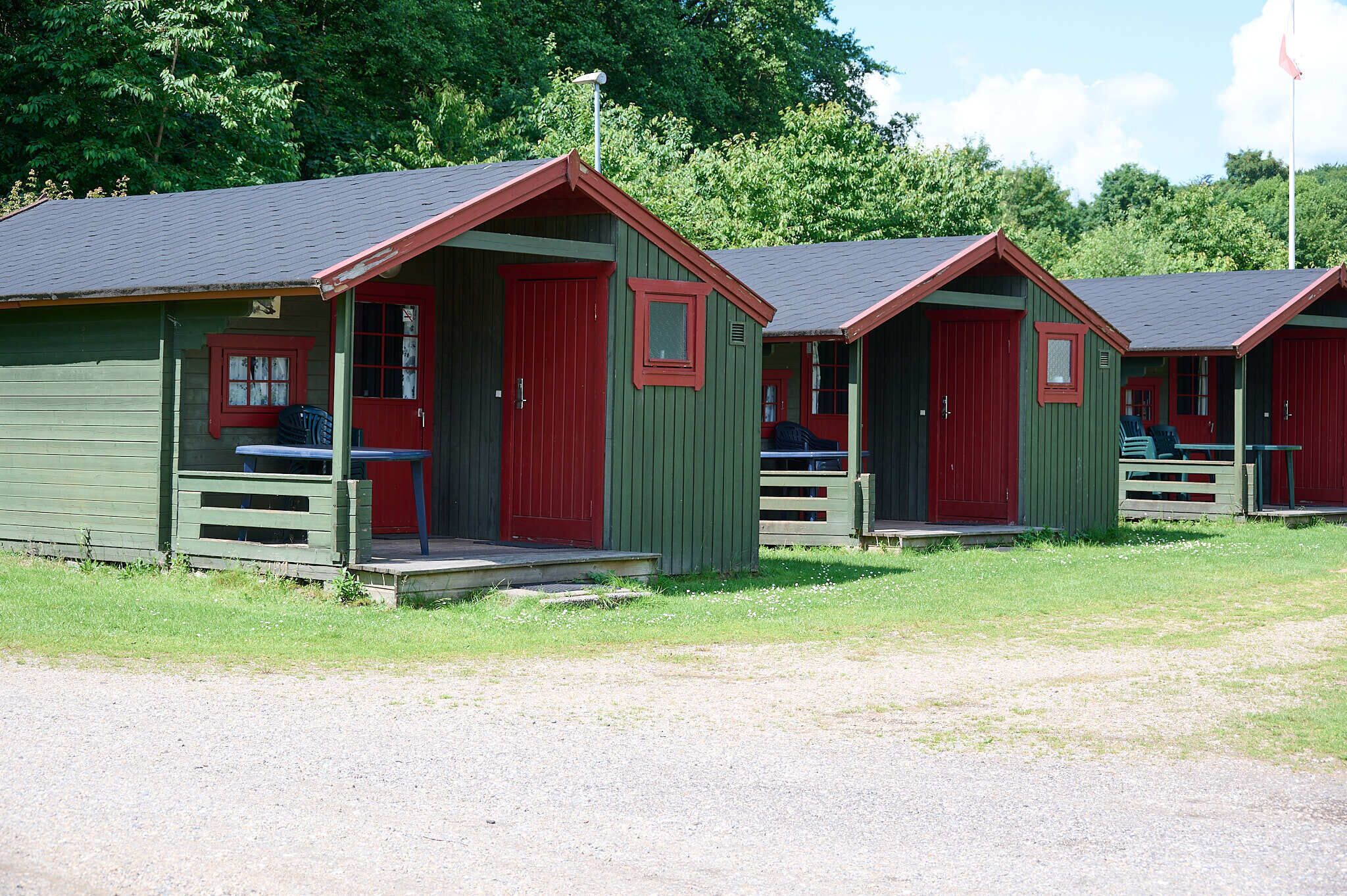 Economy-hytte - ikke-ryger | Udendørsområde