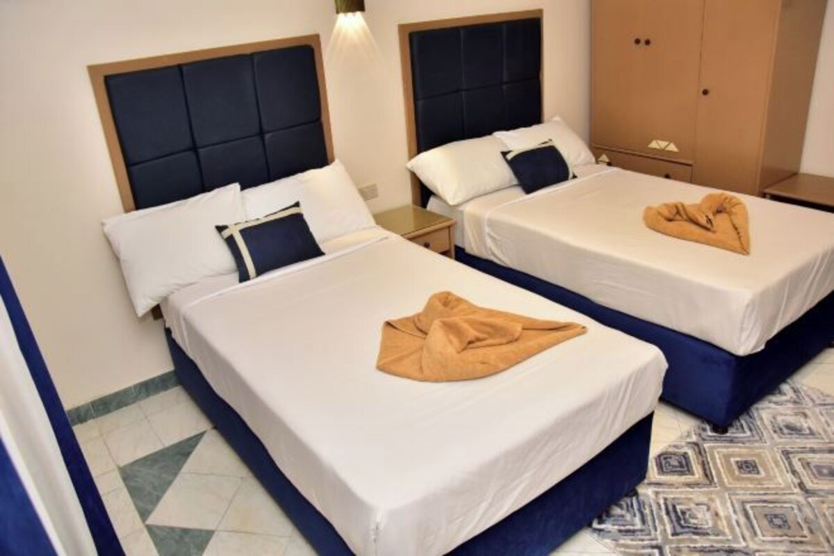 1 habitación y sábanas de algodón egipcio 