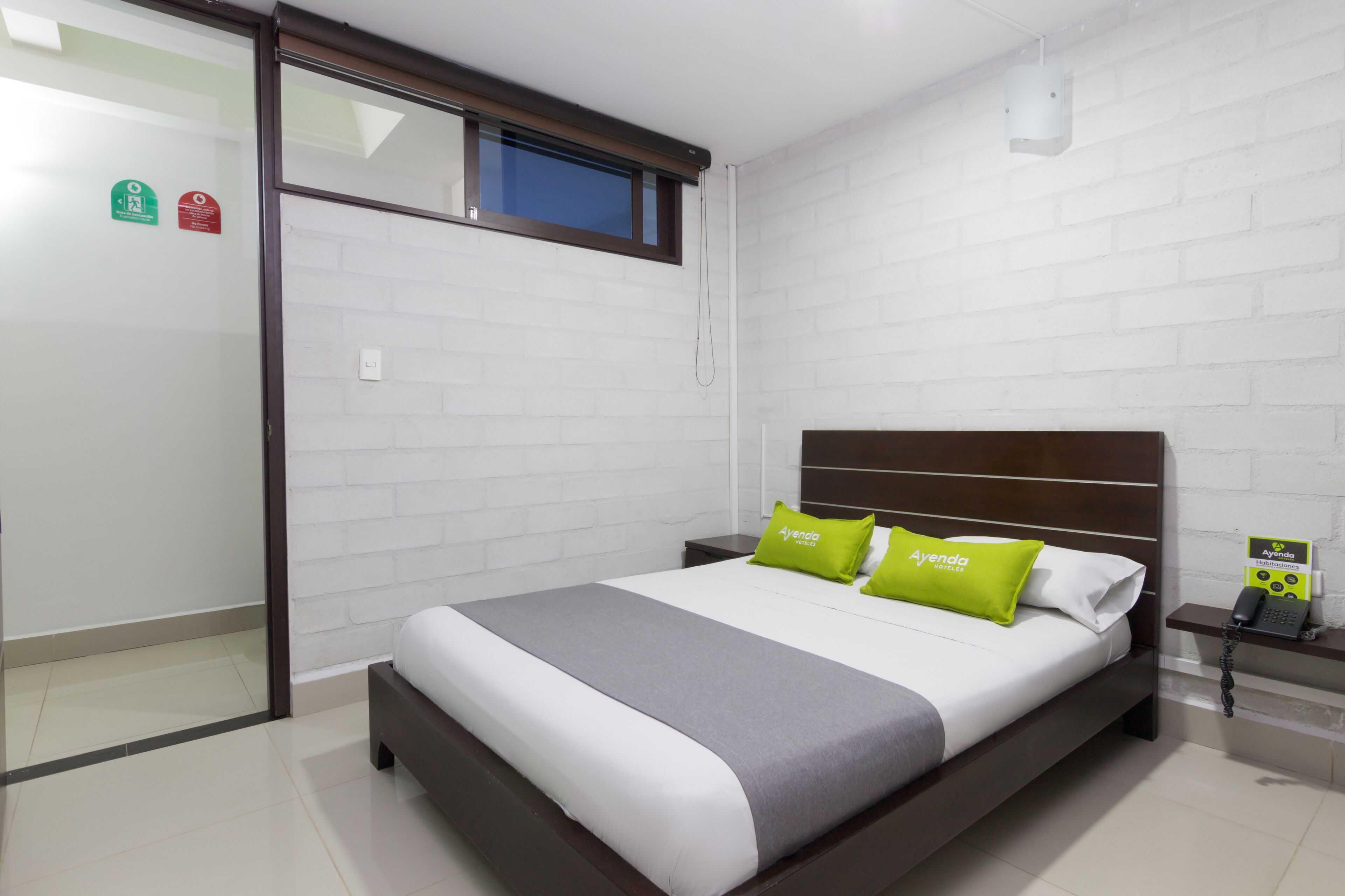 Free WiFi, bed sheets
