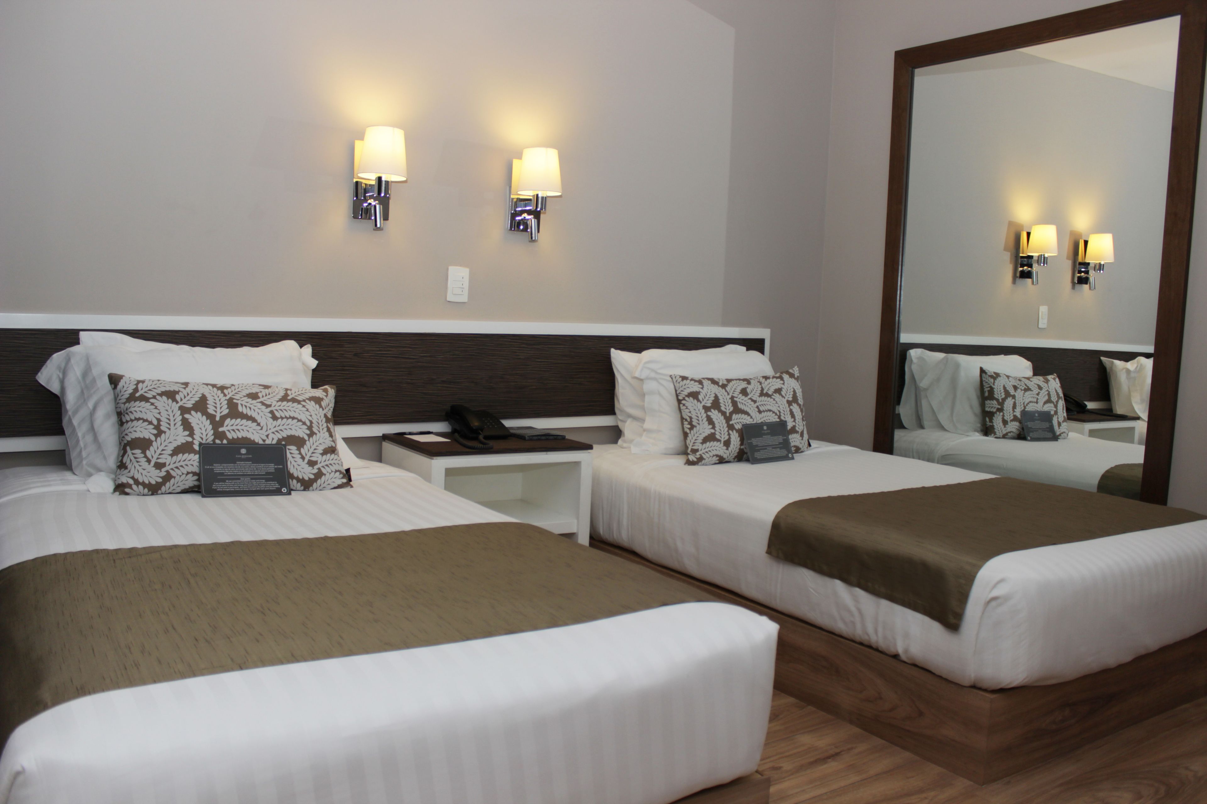 double room | in-room safe, laptop workspace, blackout curtains, soundproofing