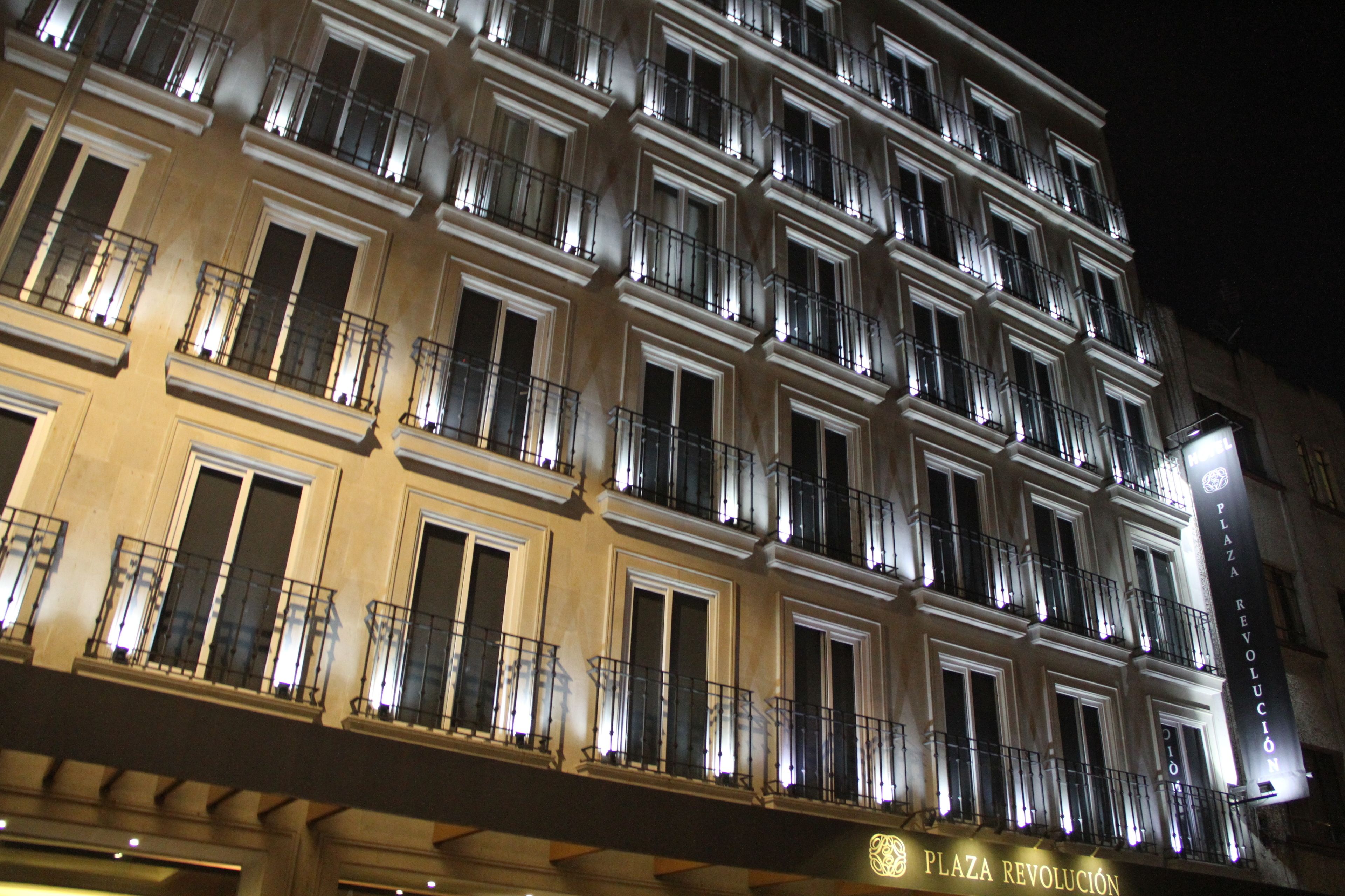 front of property – evening/night