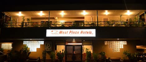 Front of property – evening/night