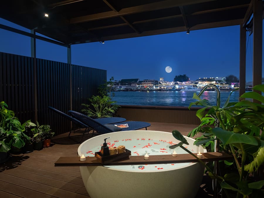 Villa, River View | Terrace/patio