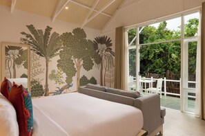 Jungle Cabin | Bettwäsche aus ägyptischer Baumwolle, hochwertige Bettwaren, Minibar