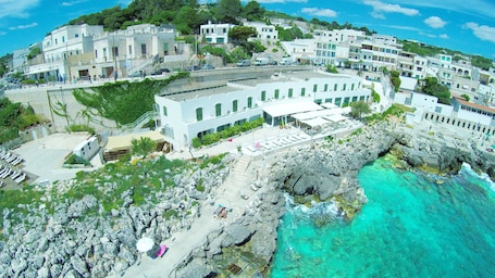 Vista aérea. Hotel La Roccia