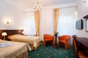 Double or Twin Room | Premium bedding, minibar, in-room safe, desk