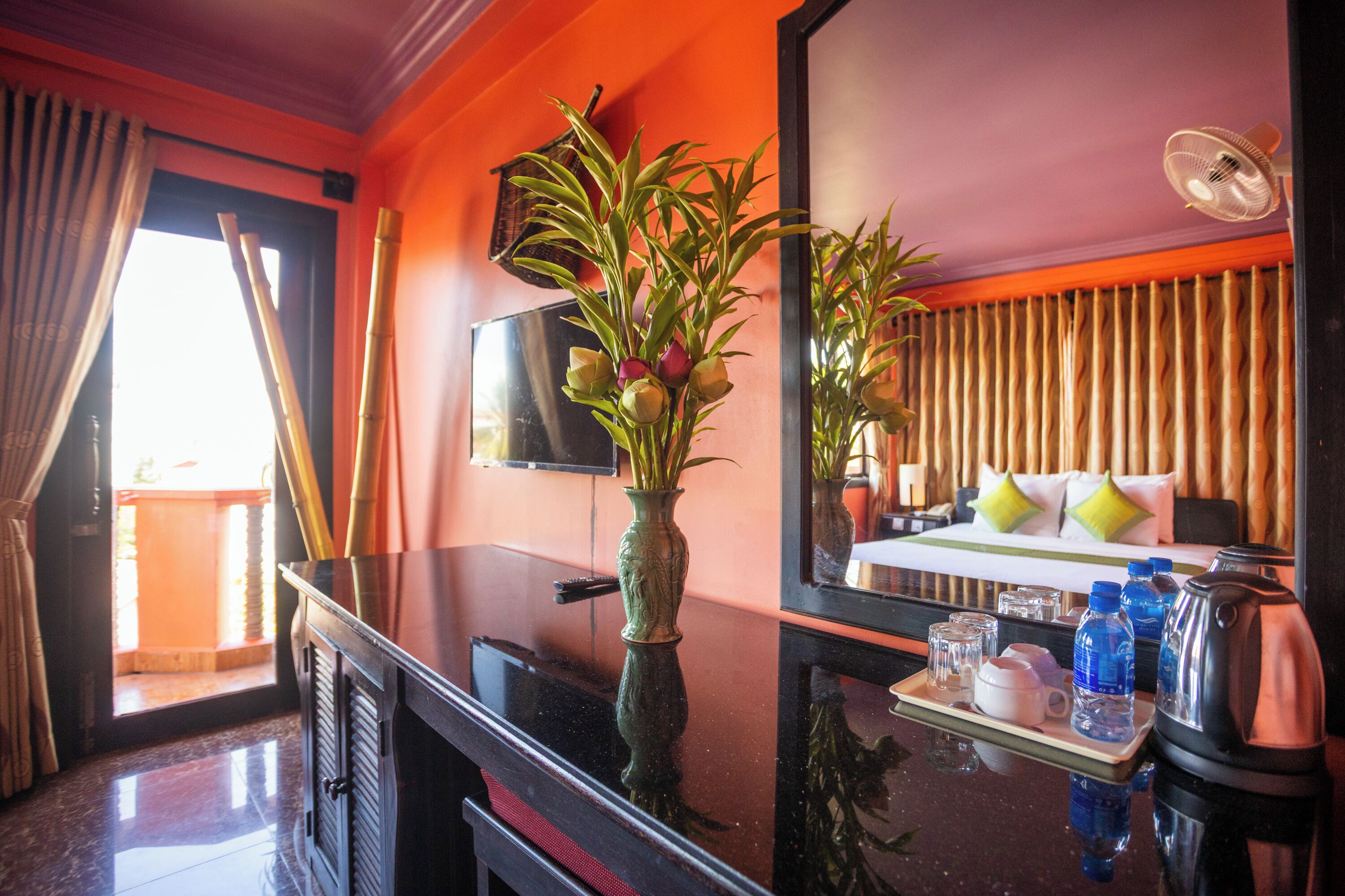 Superior Double with Balcony | Minibar, in-room safe, desk, iron/ironing board (on request)