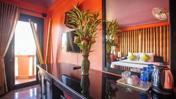 Superior Double with Balcony | Minibar, in-room safe, desk, iron/ironing board (on request)
