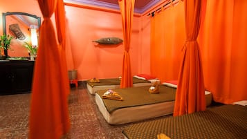 Body treatments, aromatherapy, body scrubs, massages