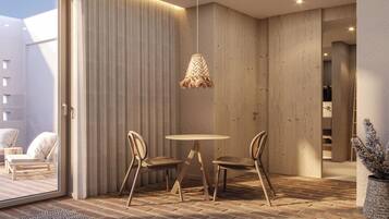 1 bedroom, premium bedding, minibar, desk