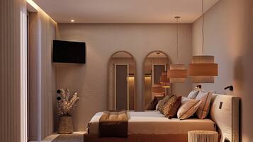 1 bedroom, premium bedding, minibar, desk