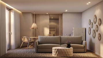 1 bedroom, premium bedding, minibar, desk