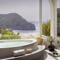 Junior Suite, Sea View (Grand) | 1 bedroom, Frette Italian sheets, premium bedding, down comforters