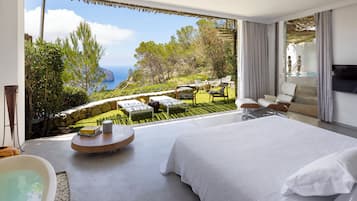 Presidential Suite | Frette Italian sheets, premium bedding, down comforters