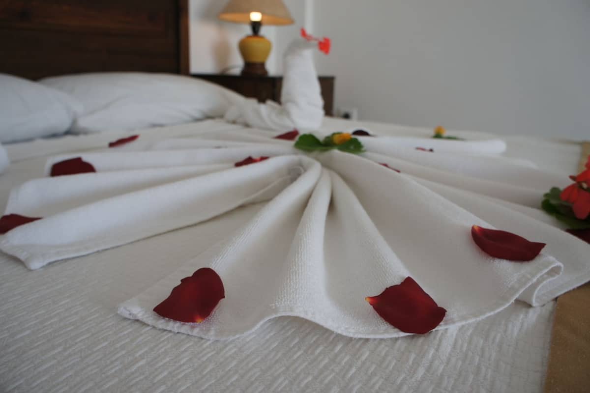 Quarto standard | Frigobar, cofres nos quartos, roupa de cama