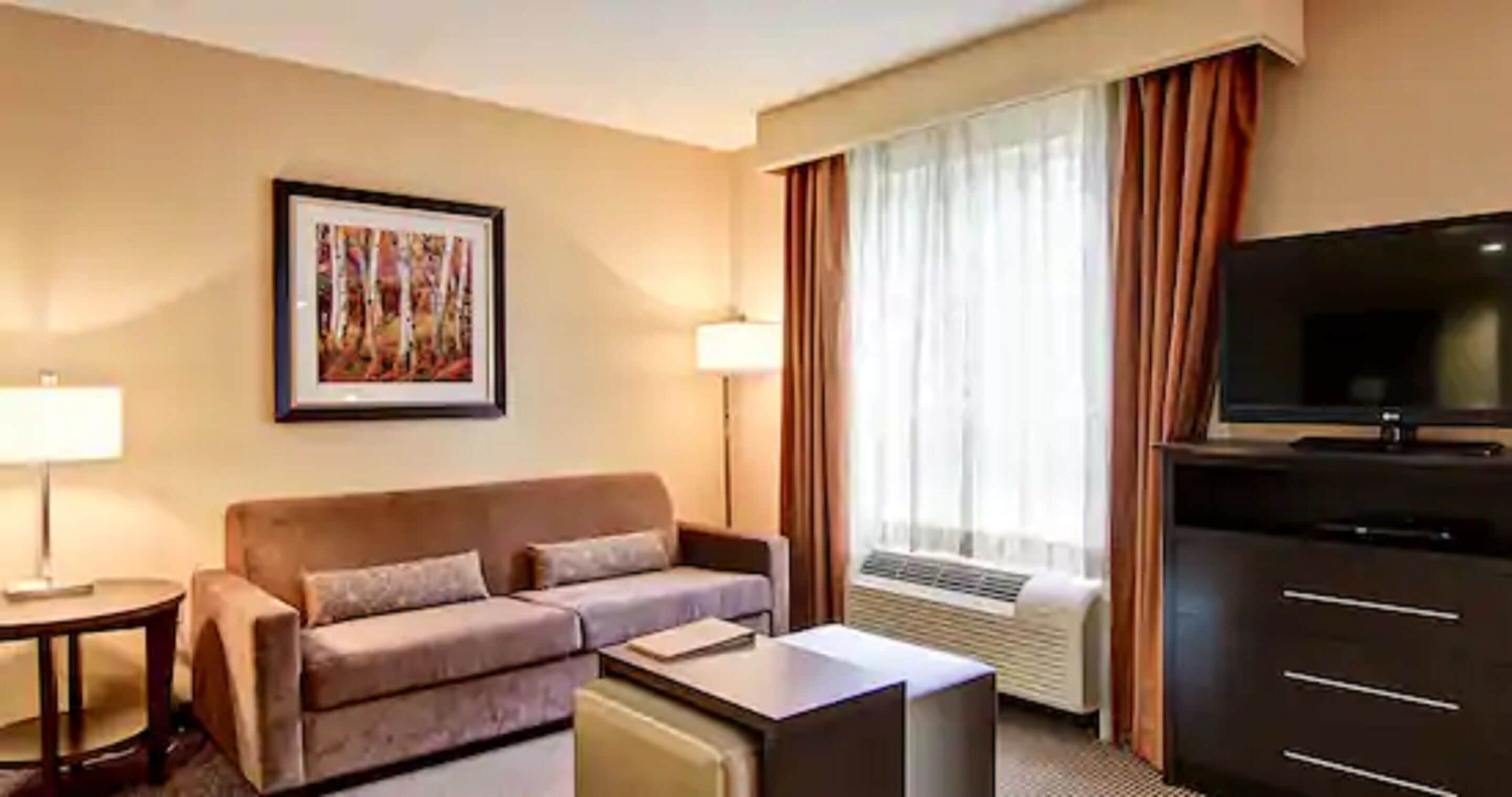 suite, 2 queen beds, accessible (hearing) | in-room safe, desk, wifi, bed sheets