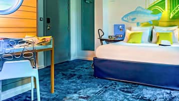 Superior-Zimmer, 1 Doppelbett und Schlafsofa | Schreibtisch, laptopgeeigneter Arbeitsplatz, Verdunkelungsvorhänge