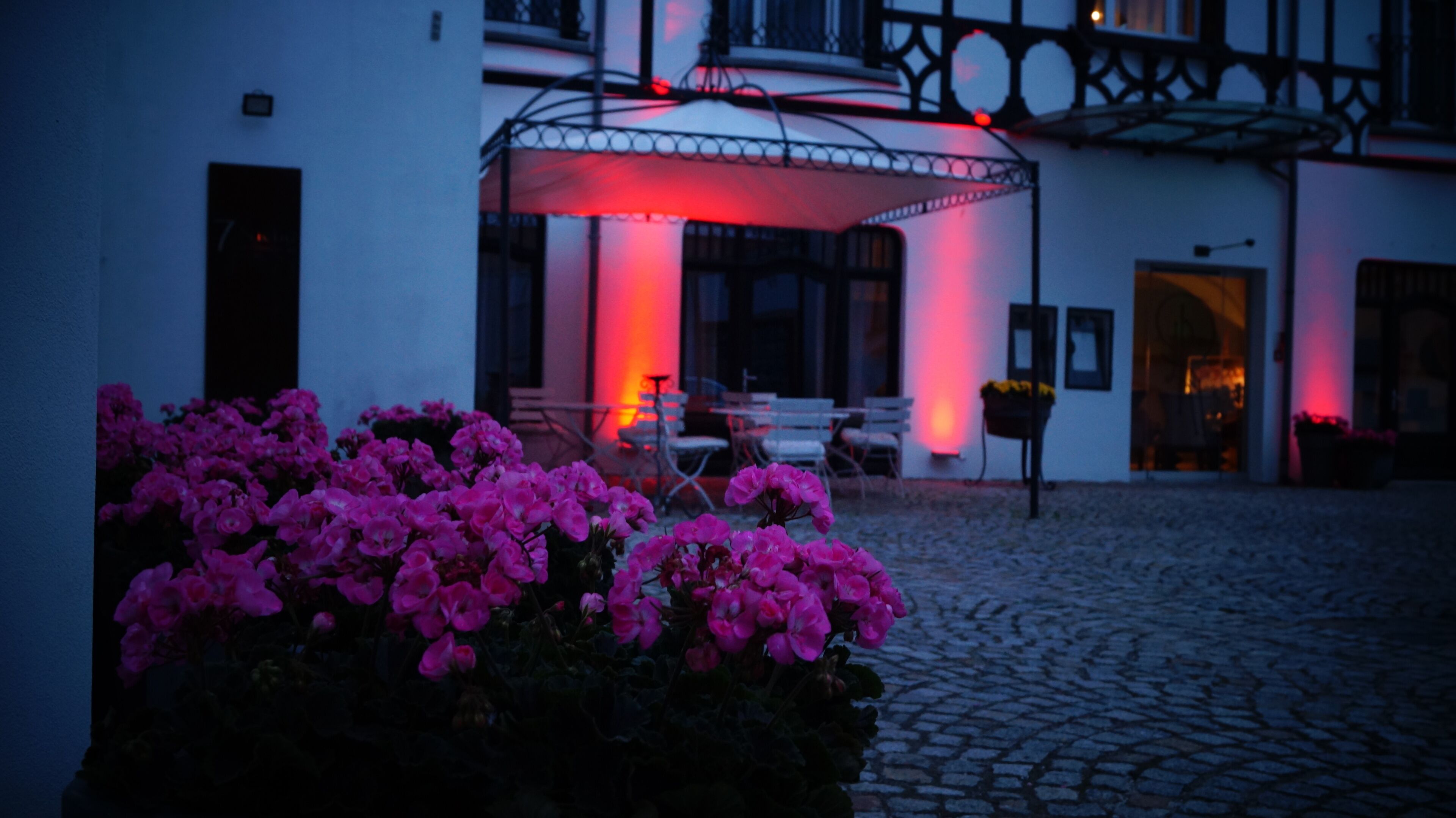 Façade de l’hébergement