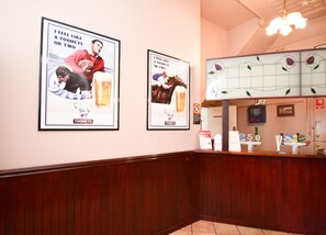 Interior entrance