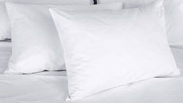 Room, 2 Double Beds, Non Smoking | Free WiFi, bed sheets, alarm clocks