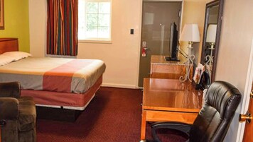 Habitación, 1 cama de matrimonio grande, no fumadores | Wifi gratis, ropa de cama, despertador