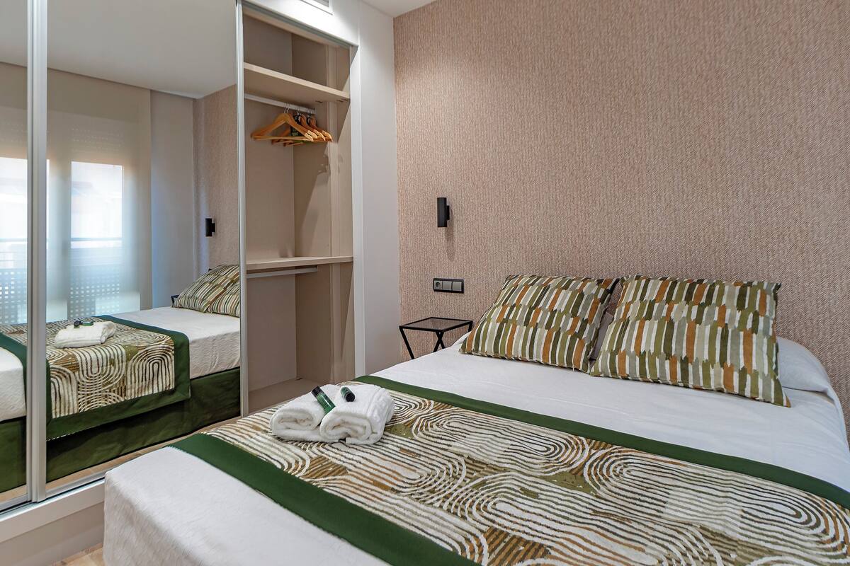 Premium bedding, desk, iron/ironing board, cribs (surcharge)