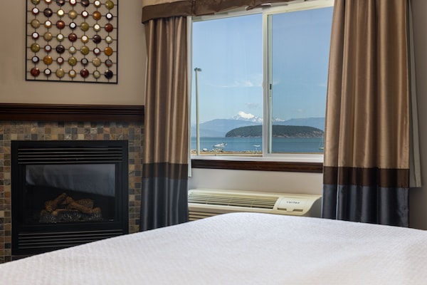Mt. Baker Suite | Premium bedding, down duvets, pillow-top beds, individually decorated