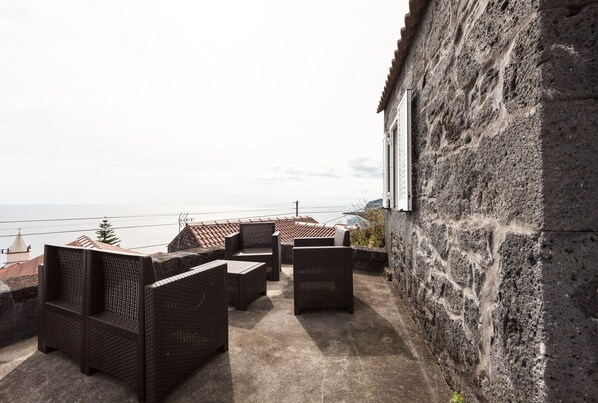 Ferienhaus, 2 Schlafzimmer (Casa do pedro) | Strand-/Meerblick