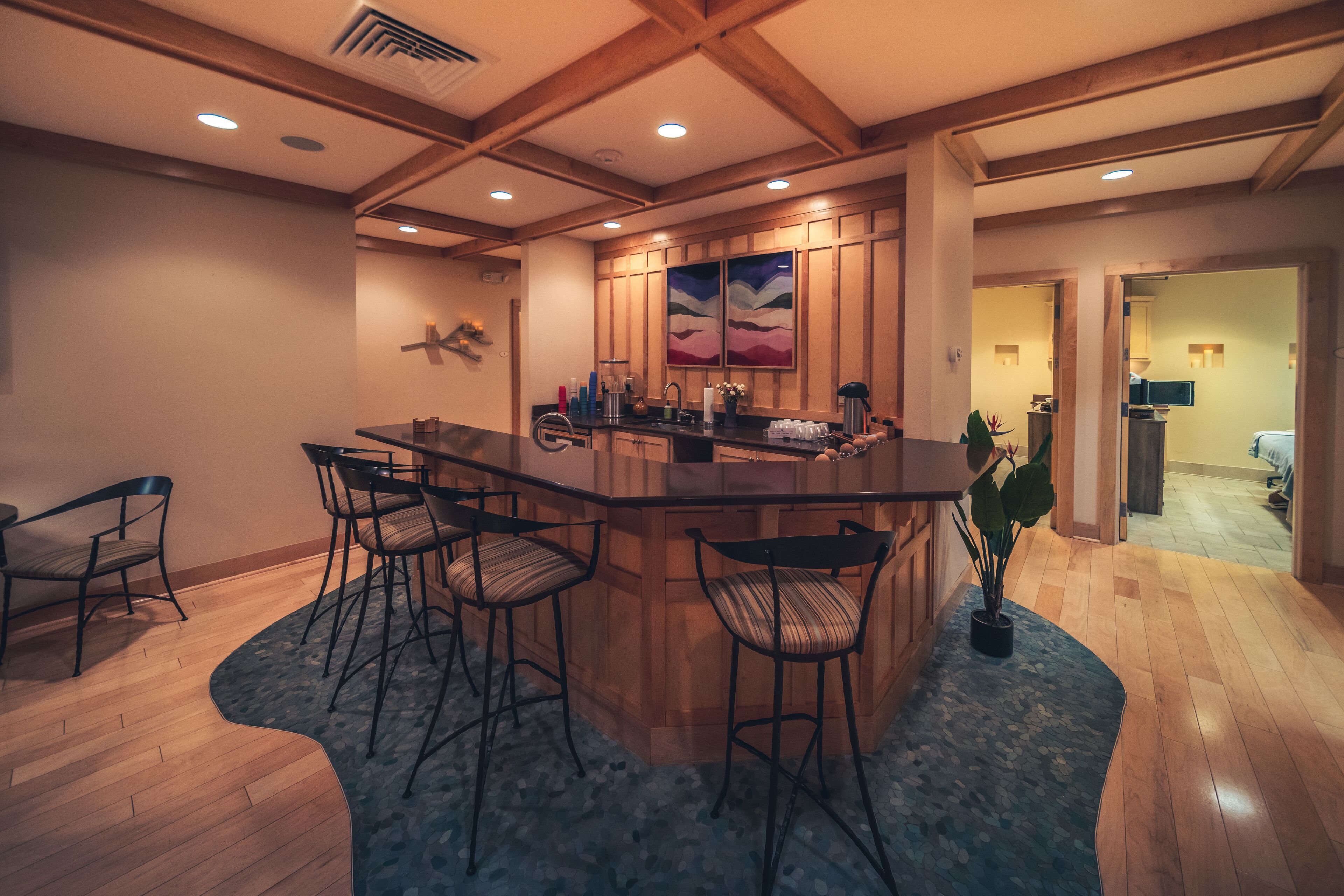 couples treatment room(s), sauna, hot tub, body treatments, aromatherapy