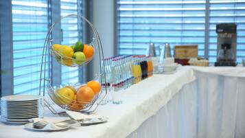 Daily buffet breakfast (EUR 10 per person)