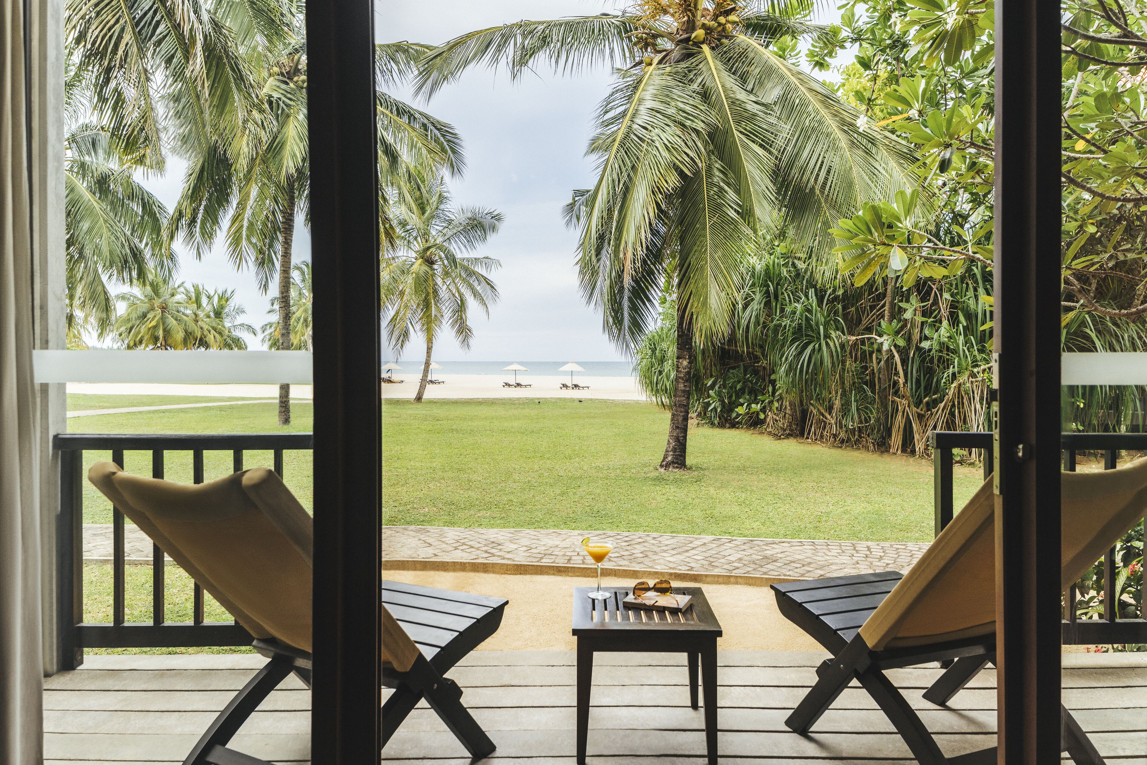 Studio, vue plage | Vue de la chambre