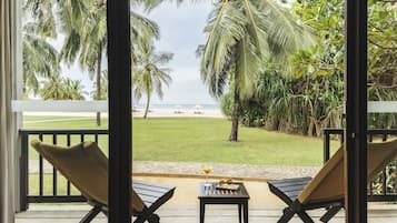 Studio, vue plage | Vue de la chambre