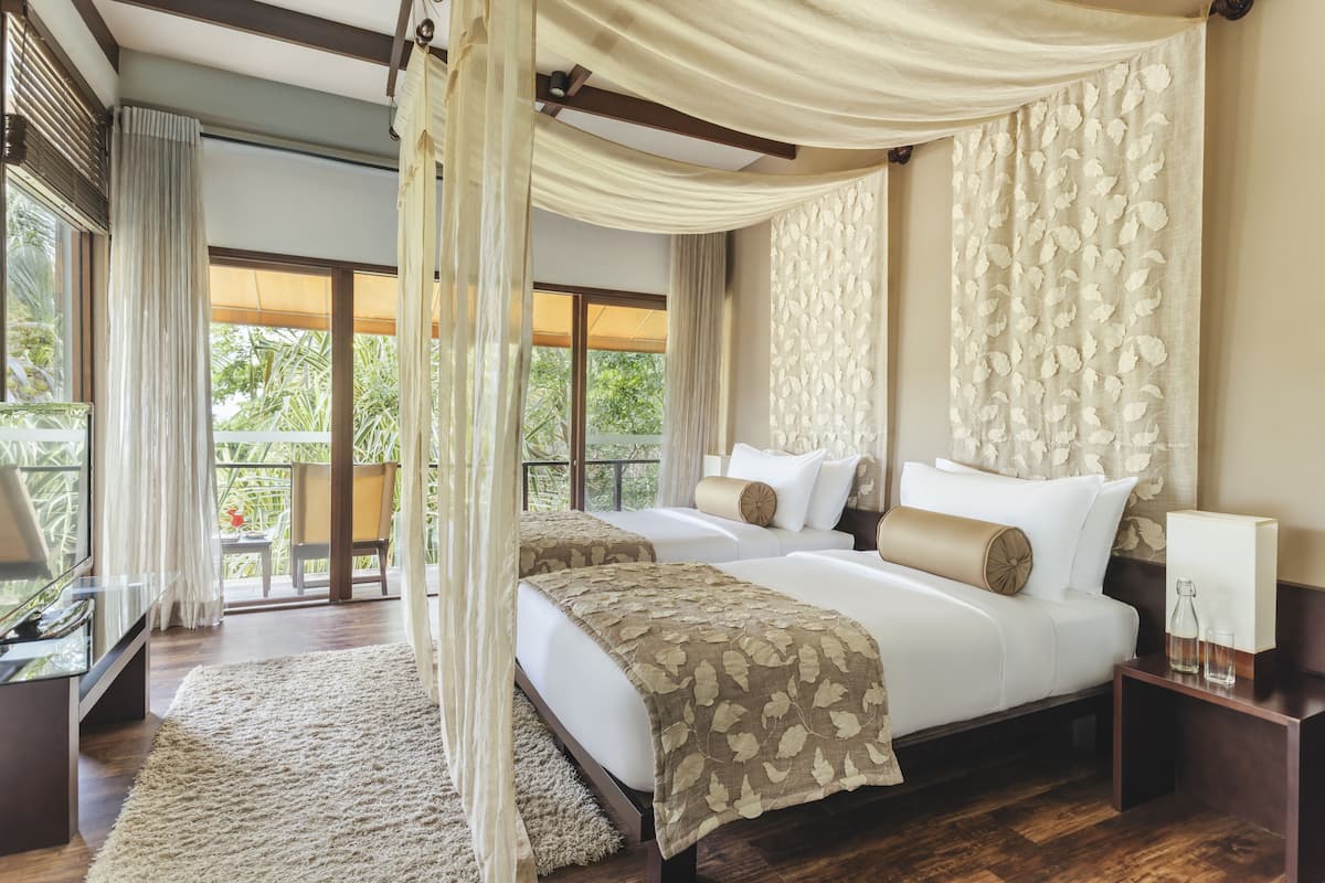 beach villa | 1 bedroom, egyptian cotton sheets, premium bedding, tempur-pedic beds