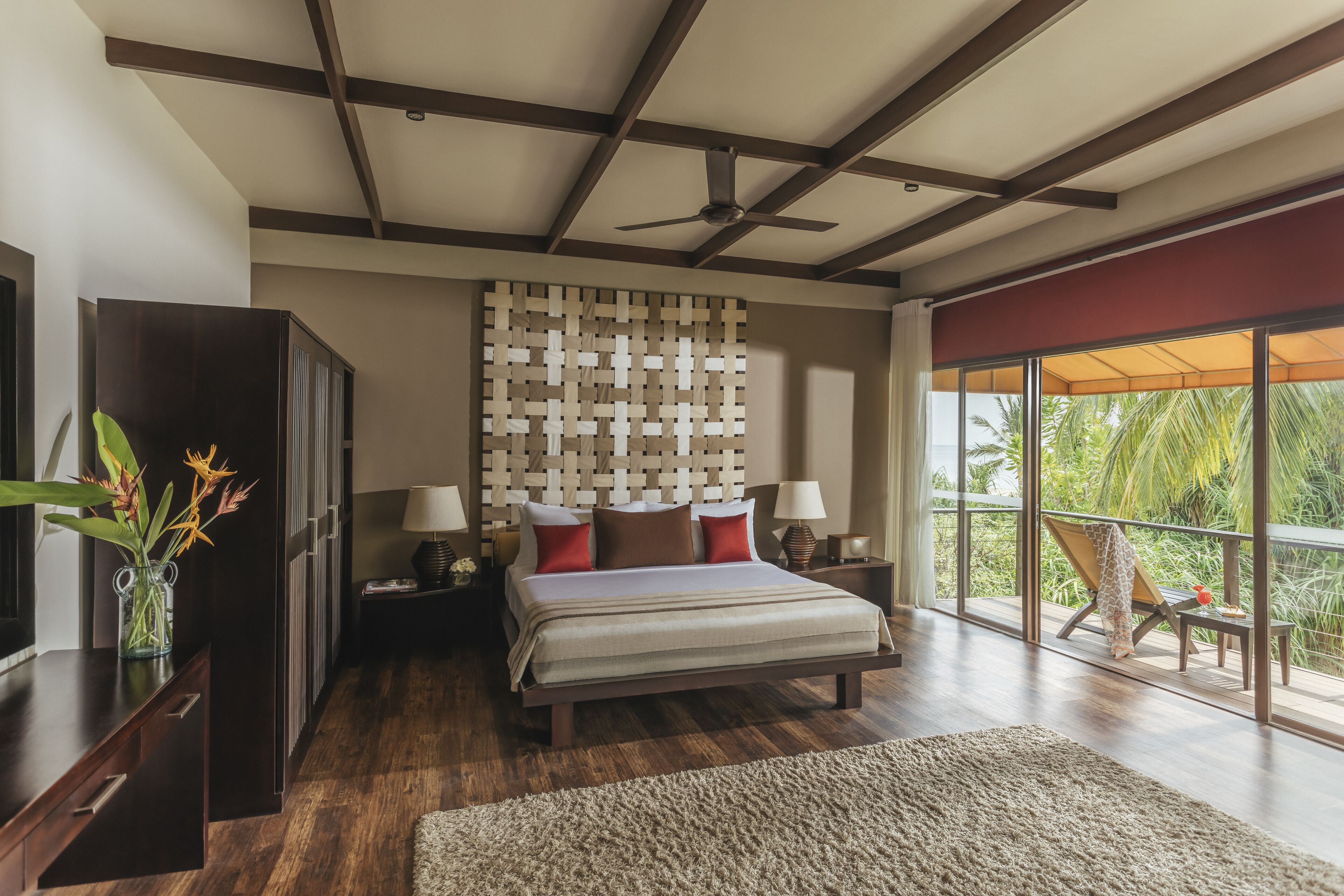 beach villa | 1 bedroom, egyptian cotton sheets, premium bedding, tempur-pedic beds