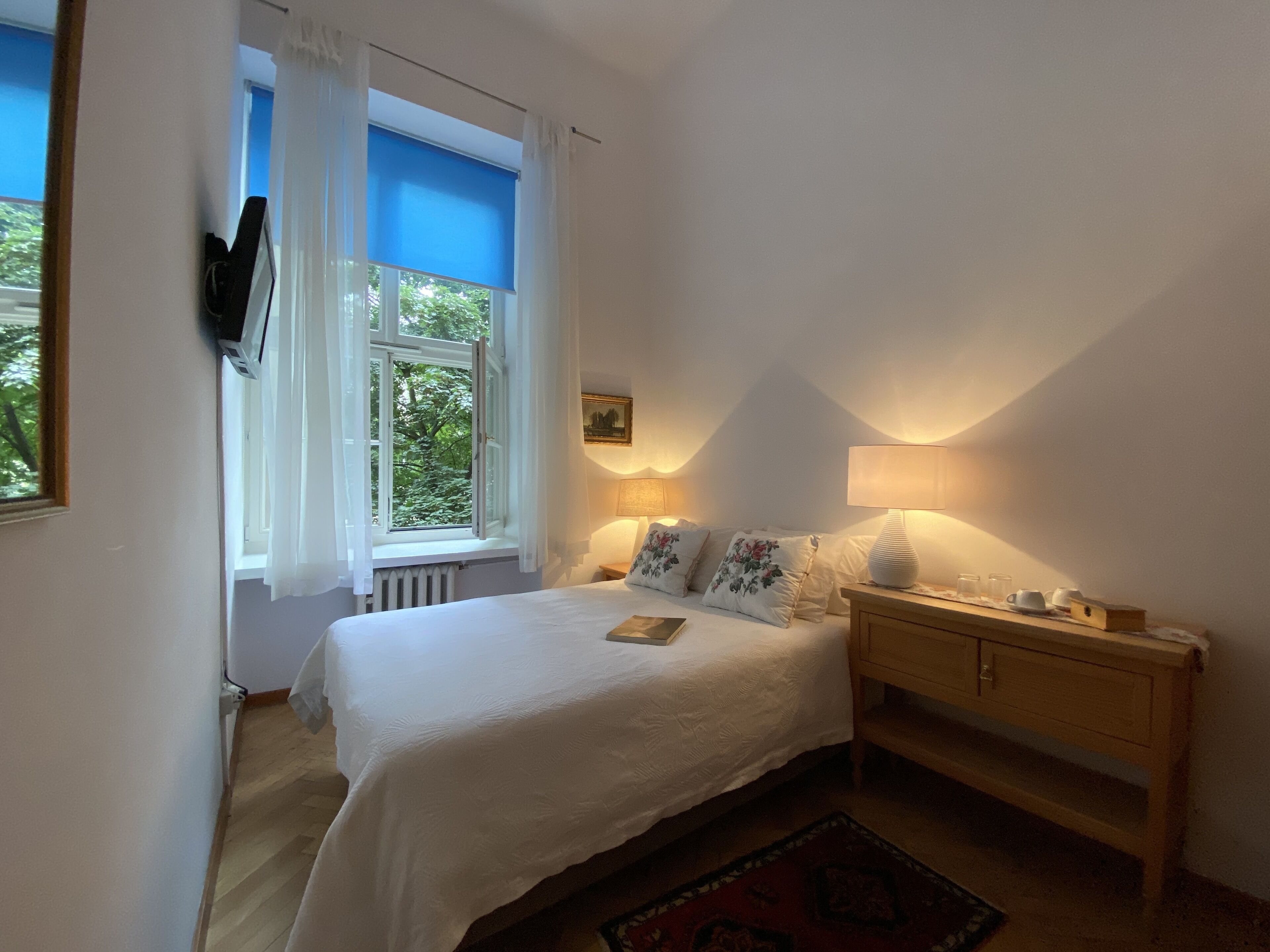 standard double room | egyptian cotton sheets, hypo-allergenic bedding, memory-foam beds