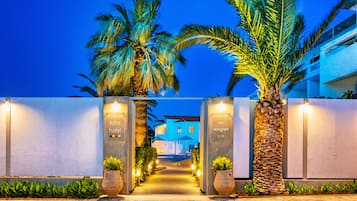 Entrada de la propiedad