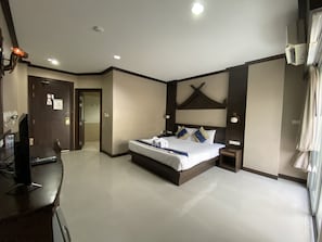 Ropa de cama de alta calidad y minibar