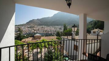 Uitzicht vanuit accommodatie