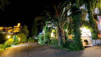 Front of property – evening/night