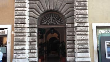 Ingresso della struttura