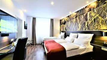 Roba de llit d'alta qualitat i minibar gratuït