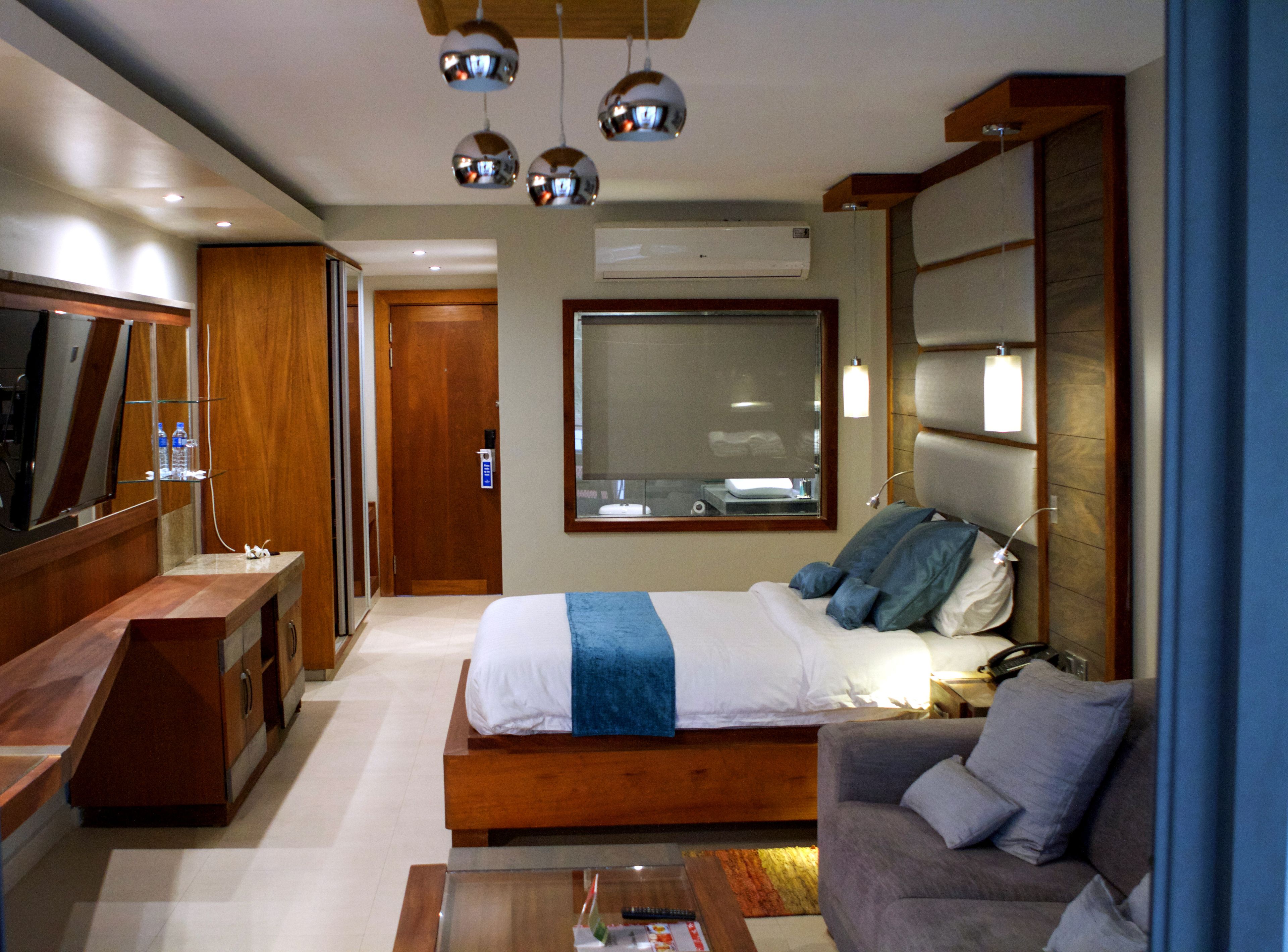 Executive-Zimmer, 1 Schlafzimmer | Italienische Bettbezüge von Frette, hochwertige Bettwaren, Zimmersafe