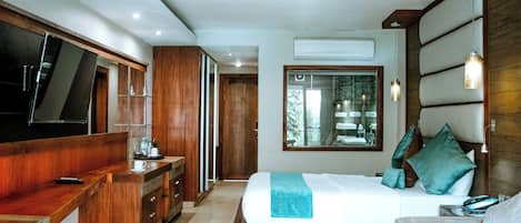 1 chambre, draps italiens Frette, literie de qualité supérieure