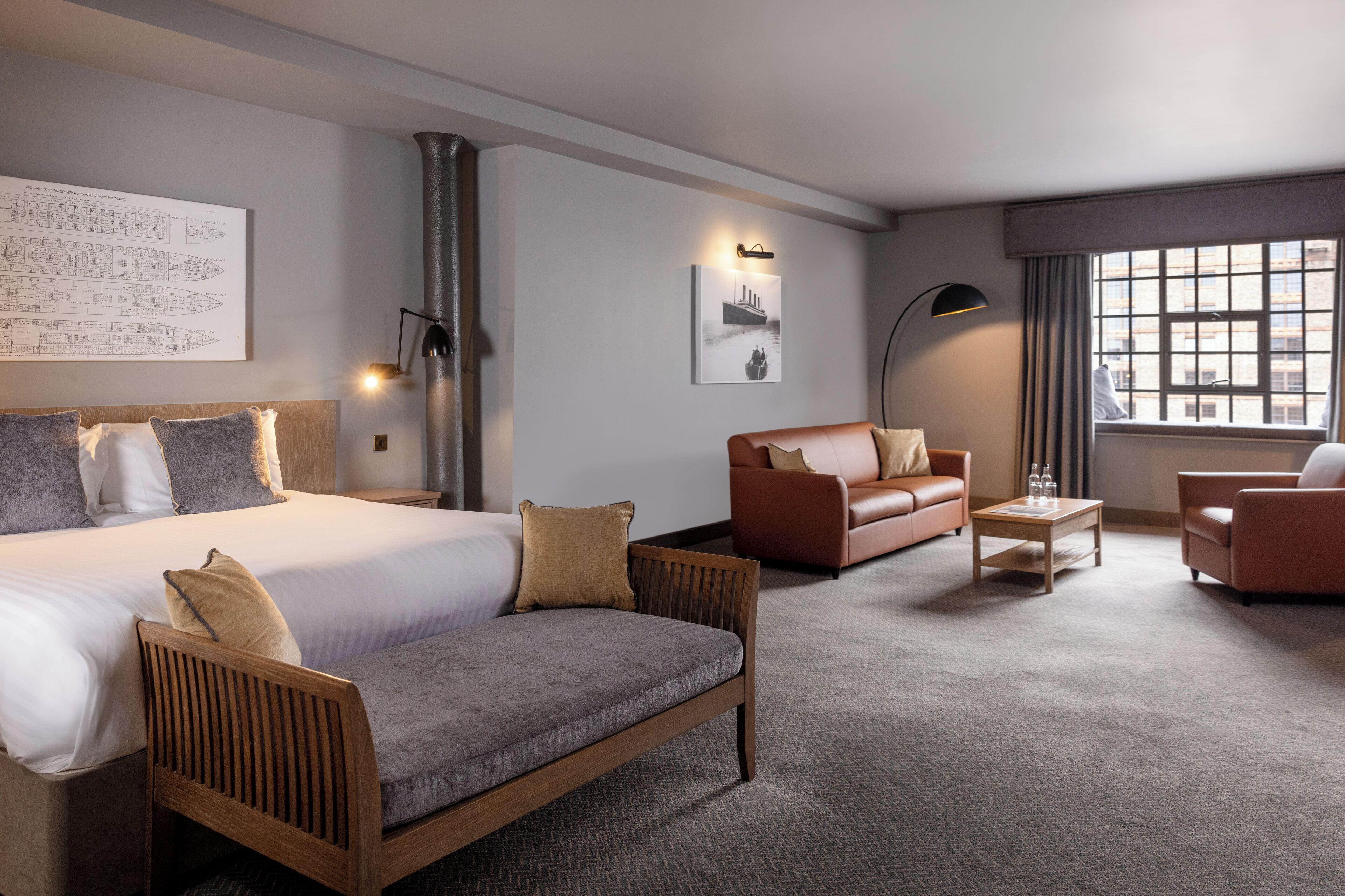 superior double room, dockside view | egyptian cotton sheets, premium bedding, in-room safe, desk