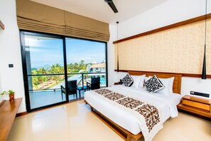 Deluxe Double Room - Sea View | Blick vom Balkon
