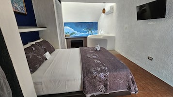公寓, 1 間臥室, 簡易廚房 | 1 間臥室、客房內保險箱、熨斗/熨衣板、免費無線上網