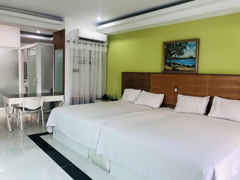 Pillow-top beds, in-room safe, blackout curtains, soundproofing