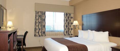 Standard King Accessible, Adjoining | Premium bedding, pillowtop beds, desk, iron/ironing board